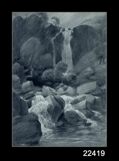 Taylor Ghyll, Arpacık Kafa, Borrowdale, 1806 by John Constable
