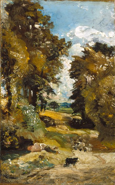 Mısır Tarlası (tuval üzerine yağlıboya) by John Constable
