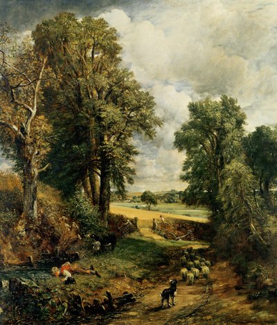 Mısır Tarlası, 1826 by John Constable