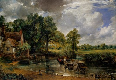 The Hay Wain, 1821  by John Constable
