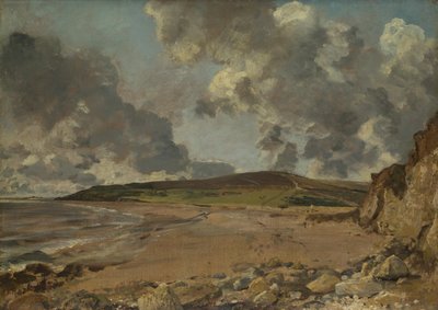 Weymouth Körfezi: Bowleaze Koyu ve Jordon Tepesi, c. 1817 by John Constable