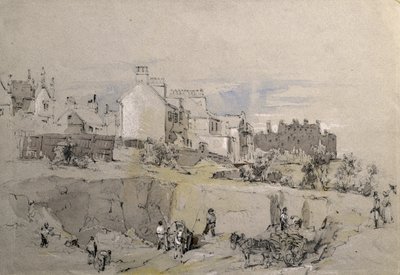 Park Street, Camden Town, 1836-39 dolayları (karakalem) by John Cooke Bourne