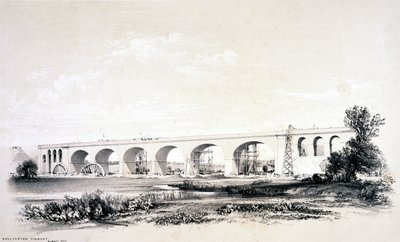 Wolverton Viyadüğü, Ağustos 1837 by John Cooke Bourne