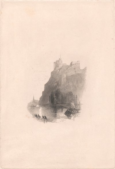 Güneyden Chateau Gaillard by John Cousen