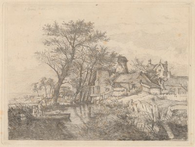 New Mills'in Arkası, Norwich by John Crome