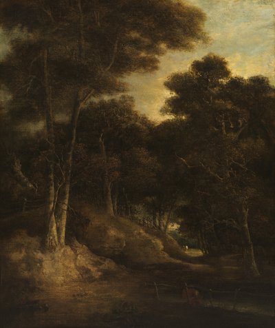 Manzara - Bir Ormanın Kenarı, c.1800-20 by John Crome