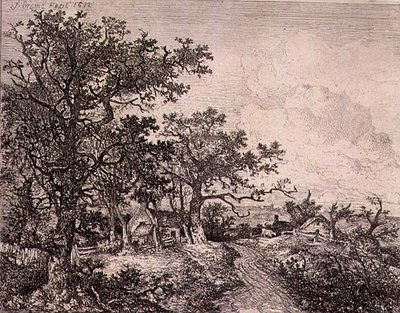 Horsham yakınlarında, pub. J. & W. Freeman tarafından by John Crome