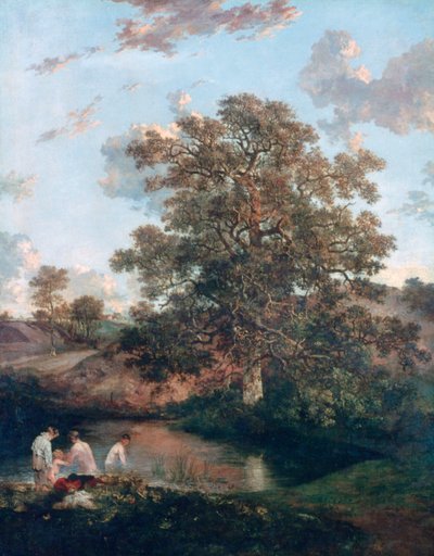 Poringland Meşesi, c1818-1820 by John Crome