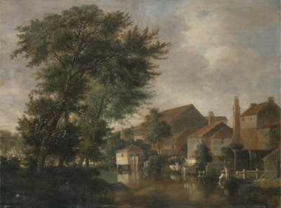Wensum Nehri, Norwich by John Crome