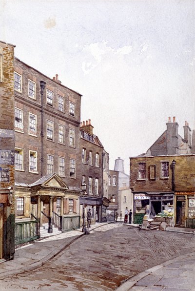 Clerkenwell Close, Londra, 1883 by John Crowther