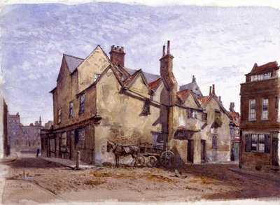 Cromwell Evi, Smithfield, Londra, 1880 by John Crowther