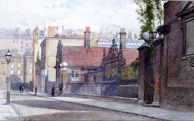 Emmanuel Hastanesi, Buckingham Kapısı, sokaktan görünüm by John Crowther
