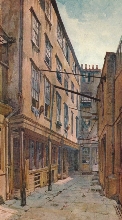 Altın Binalar, Strand, Westminster, Londra, c1880 1926 by John Crowther