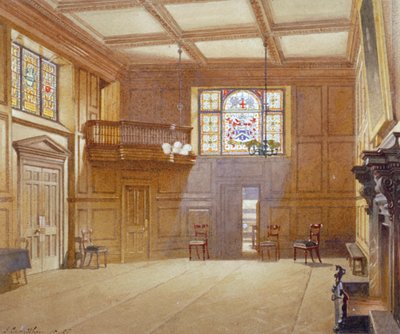 Han Sahipleri Salonu, Londra Şehri, 1888 by John Crowther