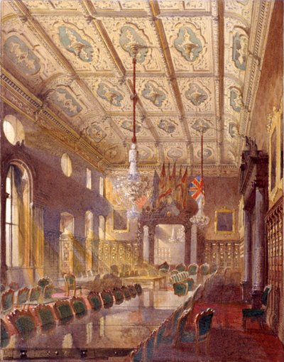 Hırdavatçılar Salonu, Londra, 1888 by John Crowther