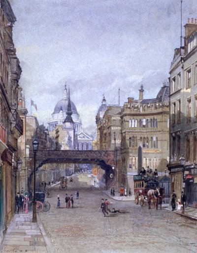 Ludgate Sirki, Londra, 1881 by John Crowther