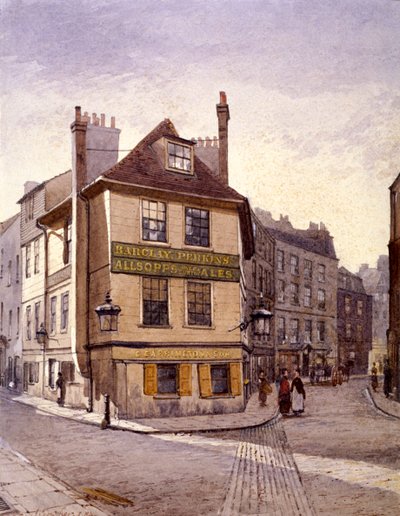 Northumberland Head Inn, Stepney, Londra, 1884 by John Crowther