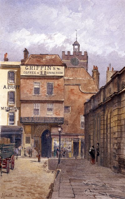 St Bartholomew Manastırı, Londra, 1881 by John Crowther
