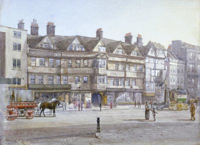 Staple Inn, Londra, 1882 by John Crowther