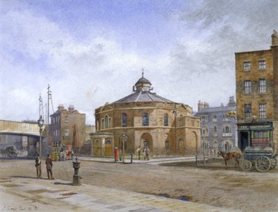 Surrey Şapeli, no 196 Blackfriars Road, Southwark, Londra, 1881 by John Crowther