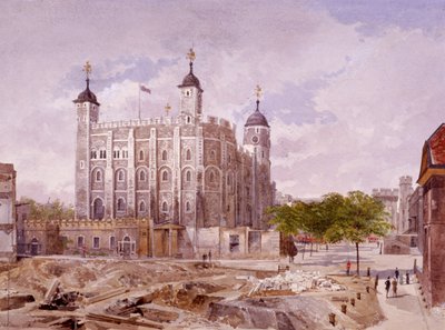 Londra Kulesi, Londra, 1883 by John Crowther