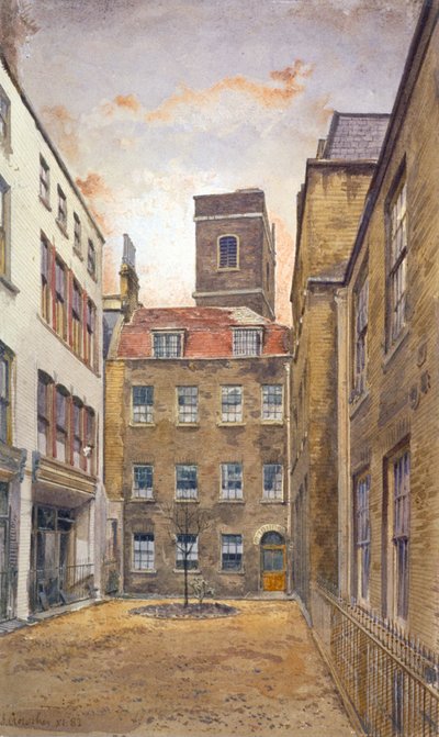 Aziz Matta Kilisesi Kulesi, Friday Street, Fountain Court