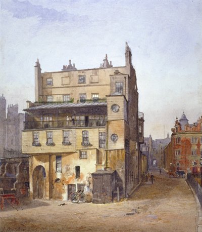 Bir evin görünümü, Cecil Street, Westminster, Londra, 1882 by John Crowther