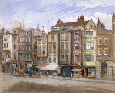 Strand, Westminster, Londra, 1881