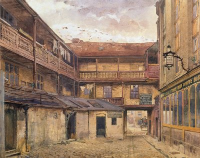 White Hart Inn, Southwark, 1879 by John Crowther