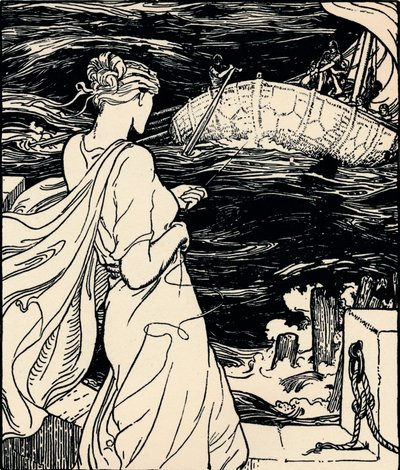 Sihirli Clew Kraliçesi, c1900 by John Dickson Batten