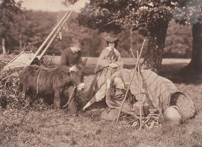 Çingeneler, 1853-56. by John Dillwyn Llewelyn