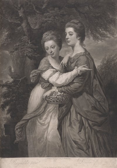 Elizabeth ve Emma Crewe by John Dixon