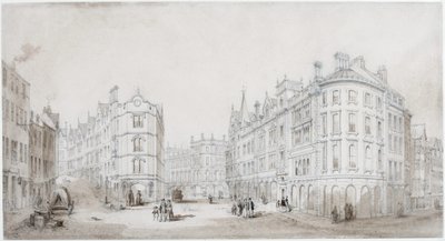 Akenside Hill, Newcastle upon Tyne (gövde rengi) by John Dobson