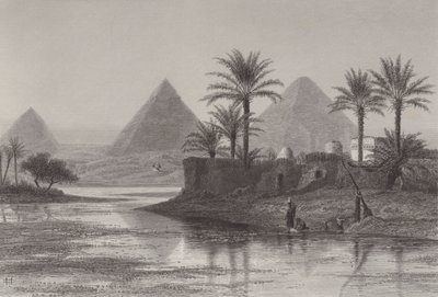 Giza piramitleri by John Douglas Woodward
