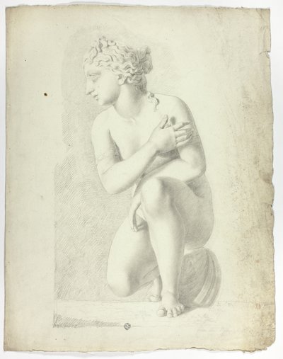 Çömelmiş Venüs Heykeli by John Downman