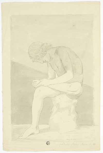 Diken Seçici (Lo Spinario) by John Downman