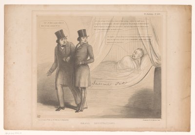 Spotpret, Peel ile en konforlu yatakta buluştu Küçük imalar (nesne üzerindeki başlık) HB Sketches (nesne üzerinde seri başlığı) by John Doyle