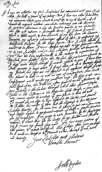 Ödüllü Şair John Dryden