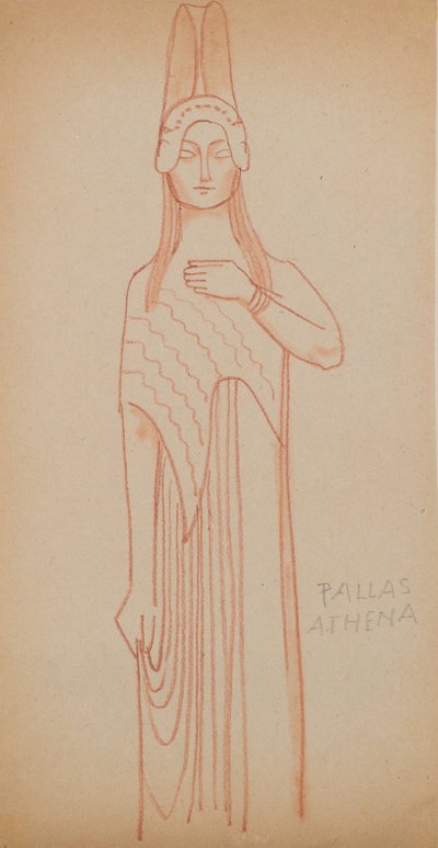Pallas Athena (kalem) by John Duncan