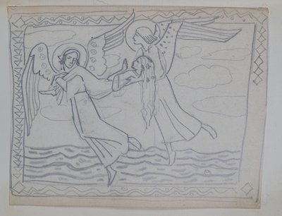Başlıksız [Aziz Gelin için Çalışma by John Duncan