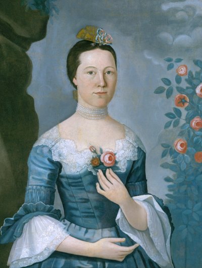 Susannah veya Mary Bontecou, yak. 1768-70. by John Durand
