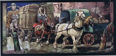 Araba atları, Gladys Davidson tarafından 1919