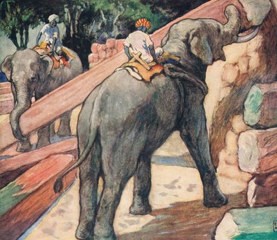 Günlükleri tutan filler, 1919