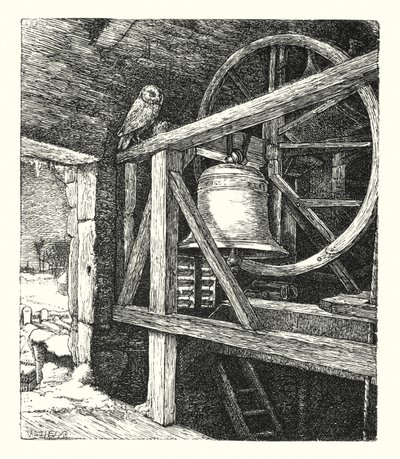 Eski Yılın Ölümü (gravür) by John Everett (after) Millais