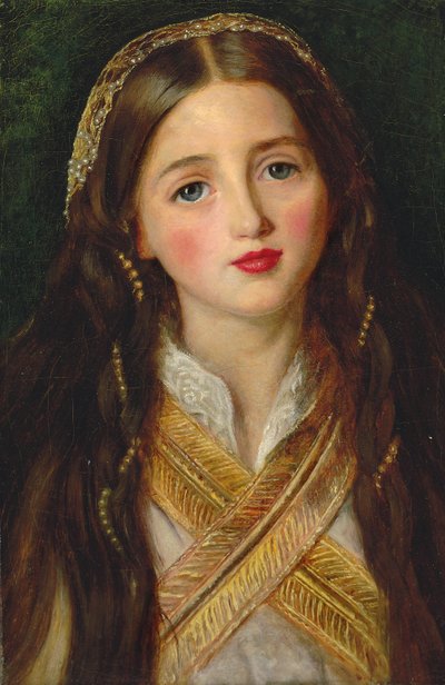 Alice Gray (tuval üzerine yağlı boya) by John Everett Millais