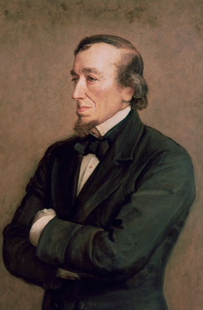 Benjamin Disraeli, Beaconsfield Kontu, detay, 1881 by John Everett Millais
