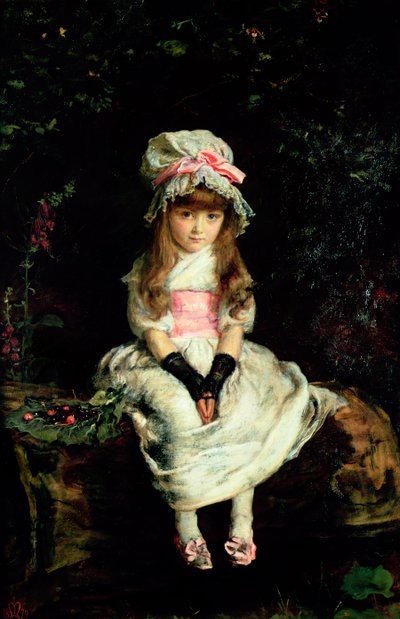 Olgun Kiraz, 1879 by John Everett Millais