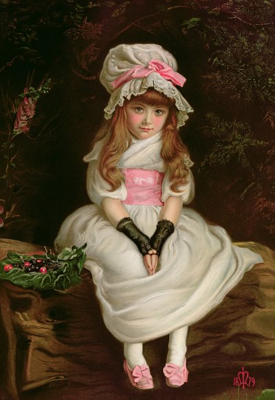 Bouquet ya Margueritas, 1866 (pastel ku mpapuro) rki by John Everett Millais
