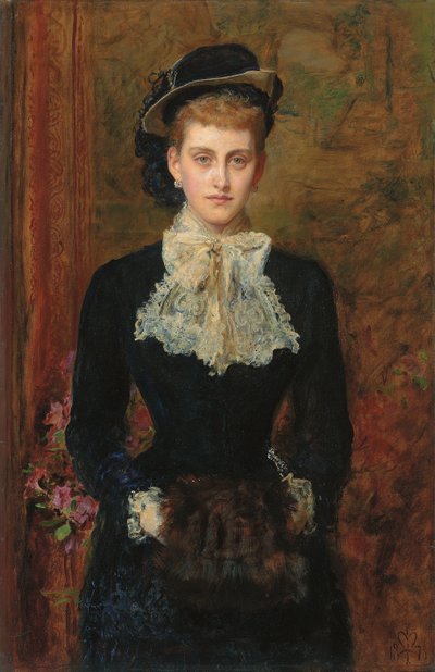 Kontes de Pourtales, Eski Bayan, 1876 by John Everett Millais