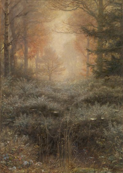 Çiğle Islanmış Furze by John Everett Millais